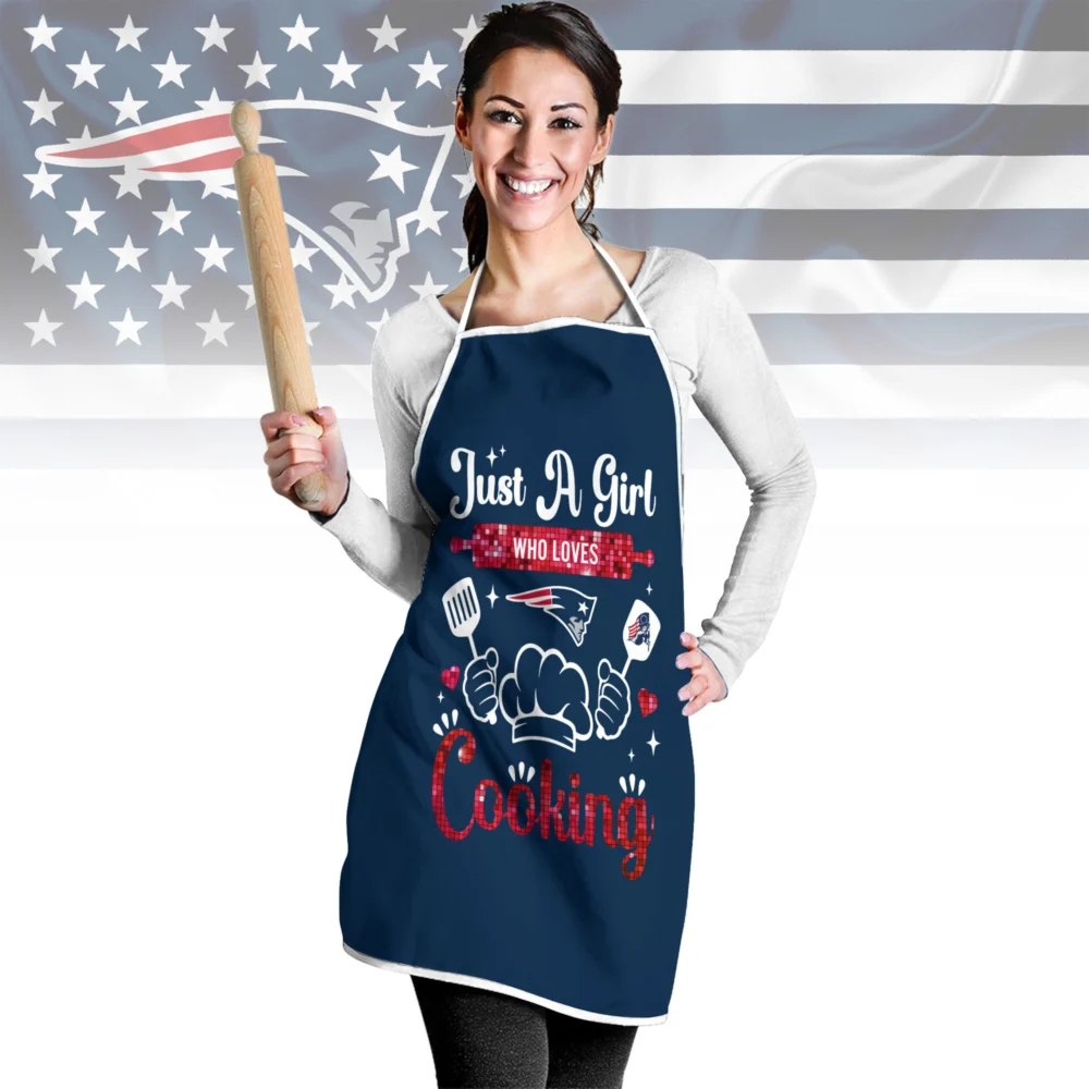 New England Patriots | Premium NFL Cooking Queen Apron NY