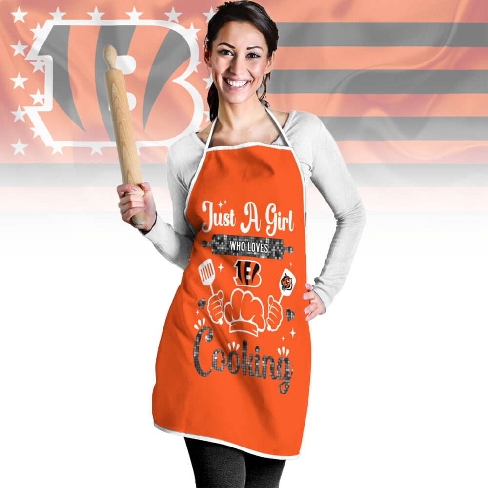 Cincinnati Bengals | Premium NFL Cooking Queen Apron NY