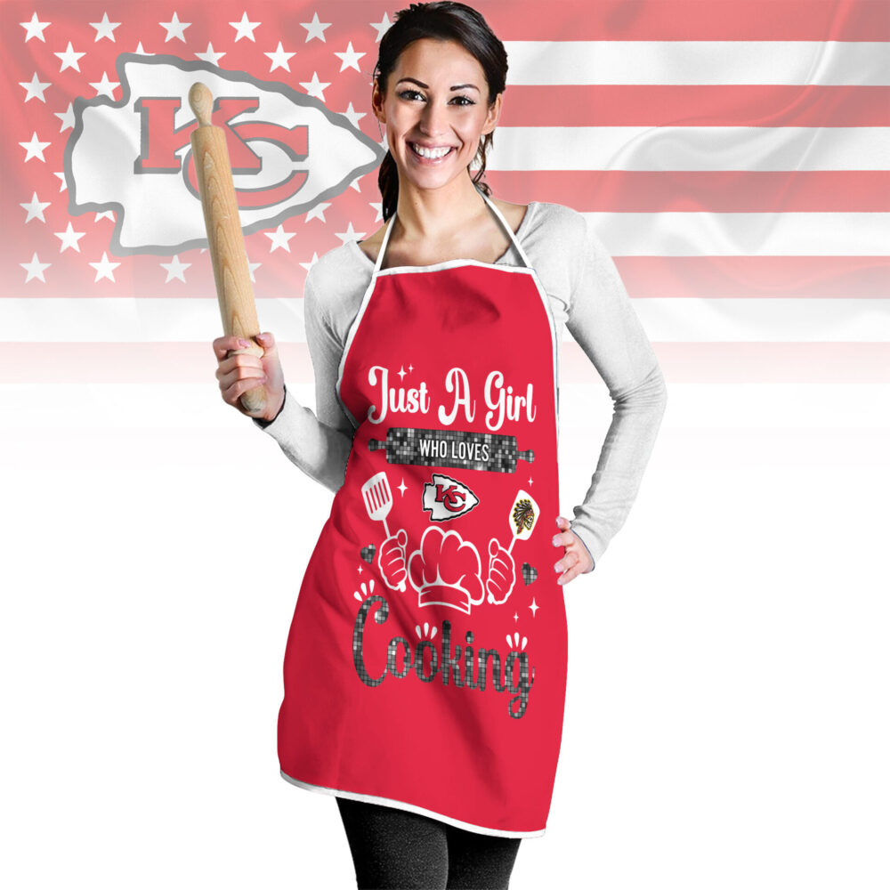 Kansas City Chiefs | Premium NFL Cooking Queen Apron NY