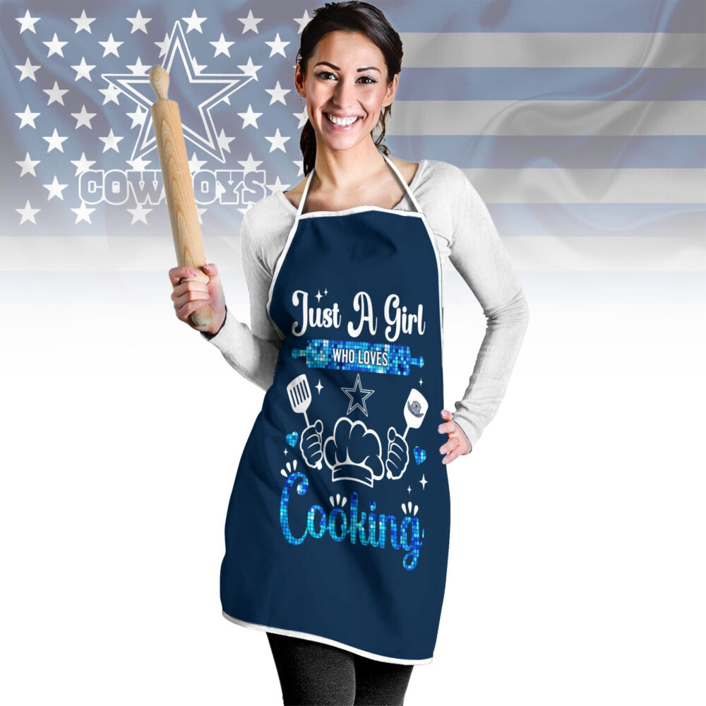 Dallas Cowboys | Premium NFL Cooking Queen Apron NY