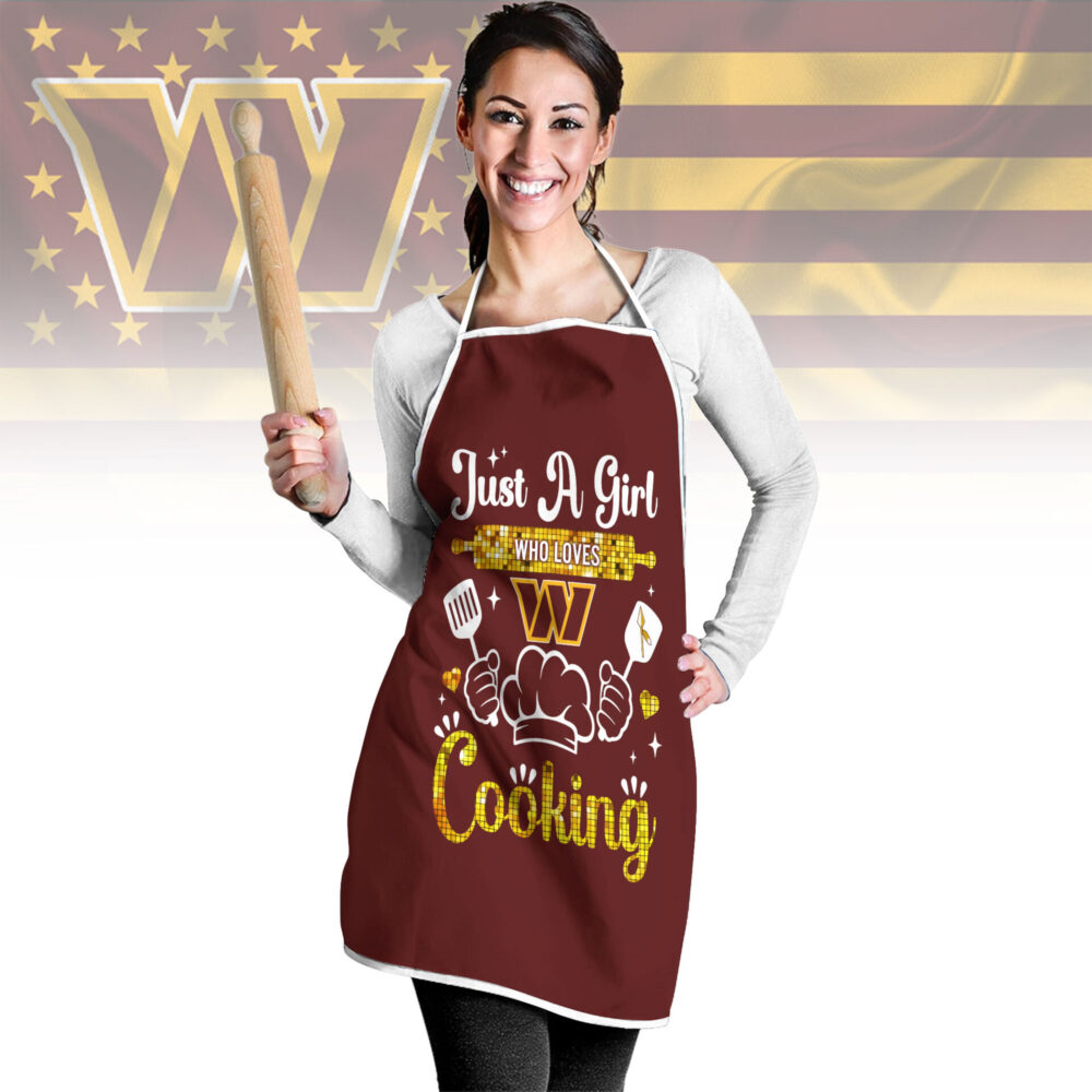 Washington Commanders | Premium NFL Cooking Queen Apron NY