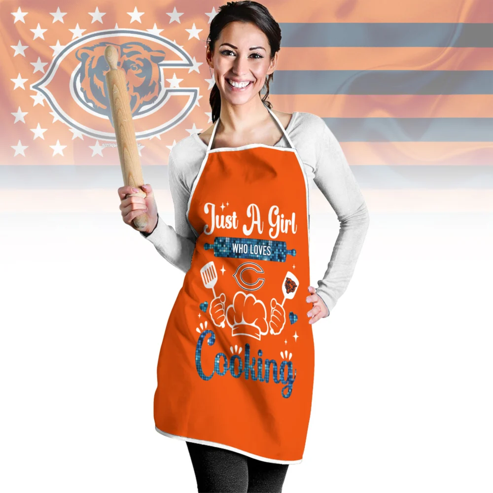 Chicago Bears | Premium NFL Cooking Queen Apron NY