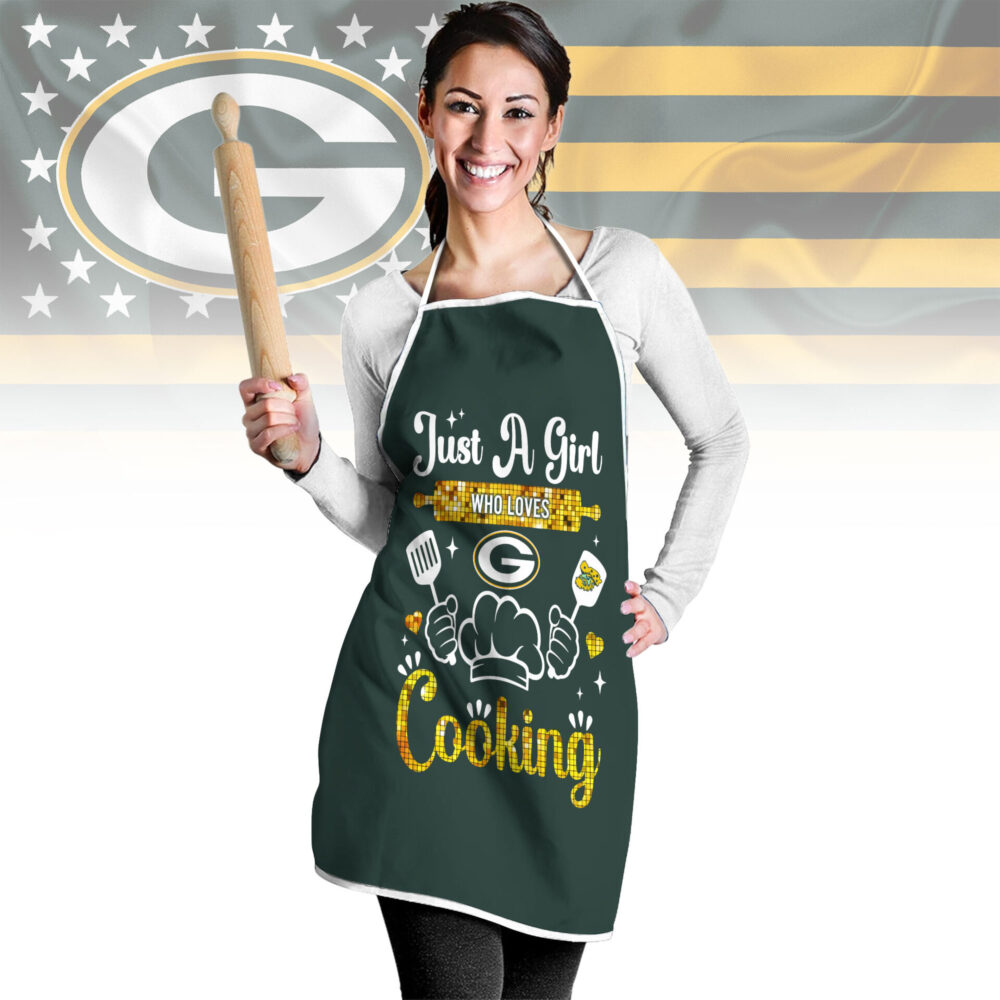 Green Bay Packers | Premium NFL Cooking Queen Apron NY