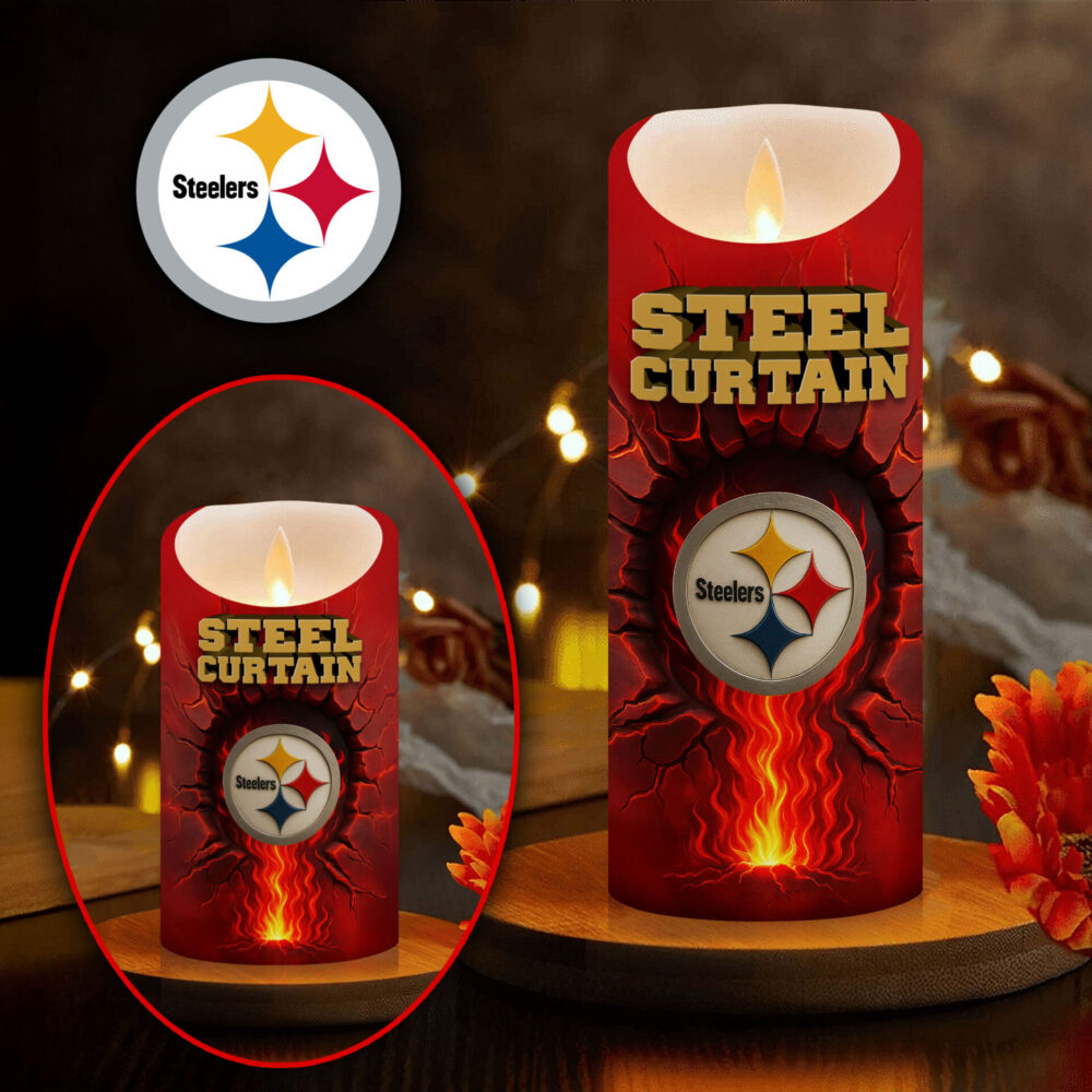 Pittsburgh Steelers | Premium NFL Game Day Led Candle NY