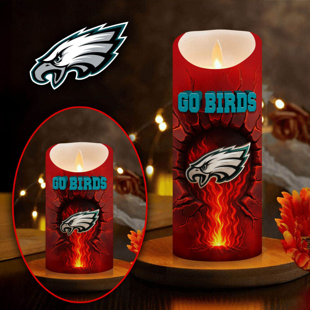 Philadelphia Eagles | Premium NFL Game Day Led Candle NY