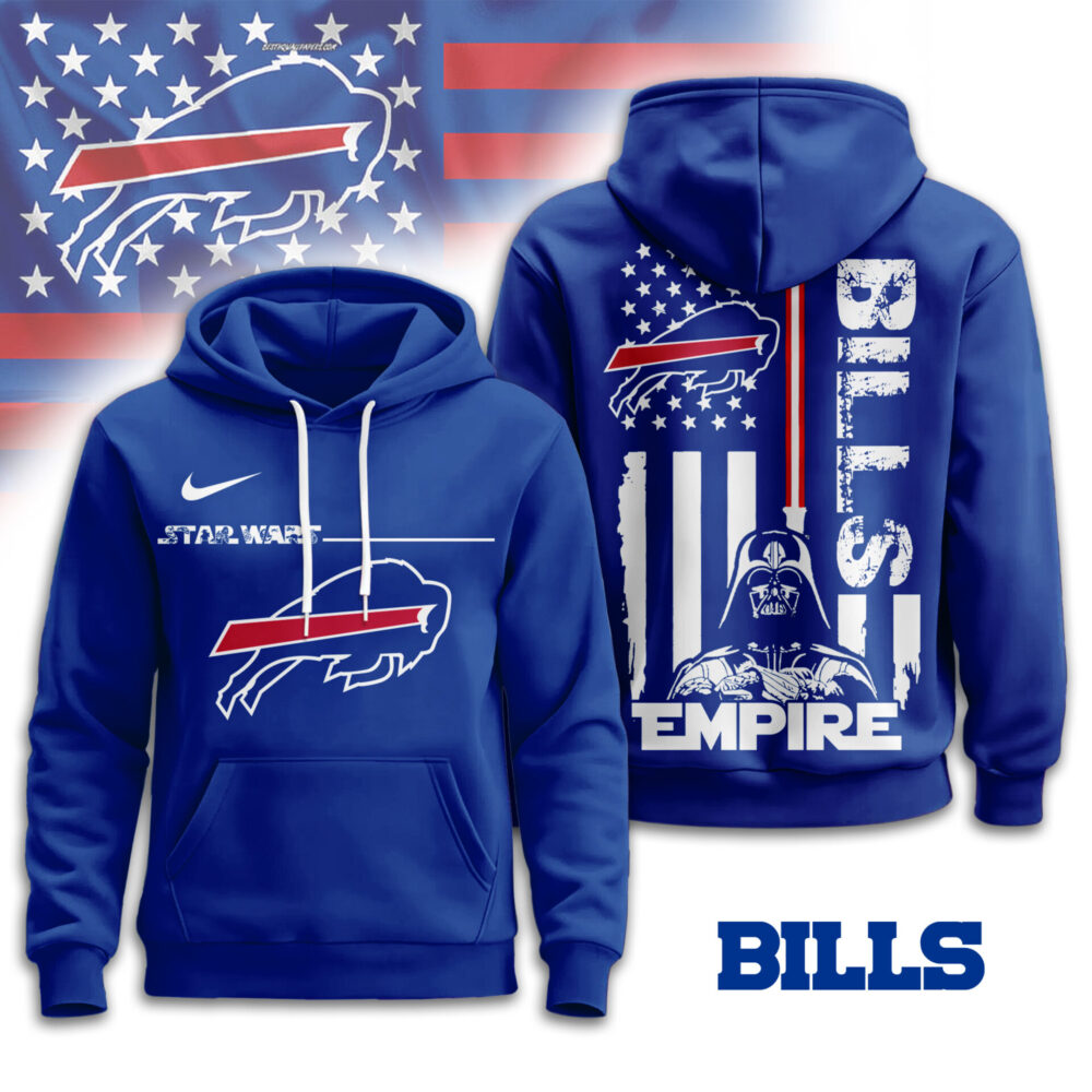 Buffalo Bills | Premium NFL Starwars Empire Hoodie TD - 5XL