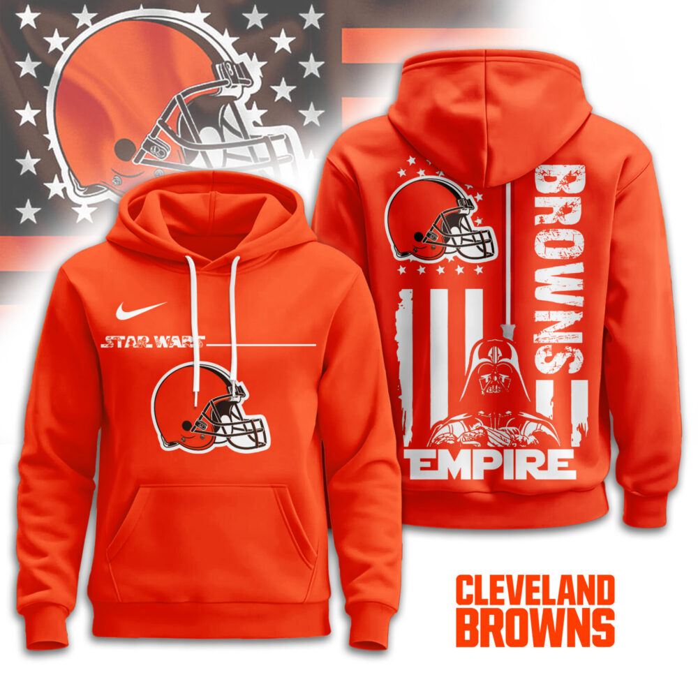 Cleveland Browns | Premium NFL Starwars Empire Hoodie TD