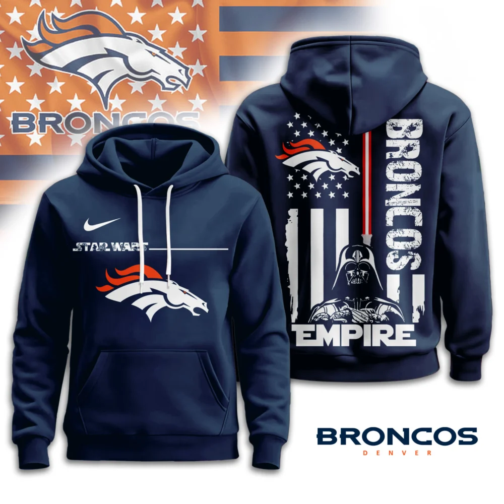 Denver Broncos | Premium NFL Starwars Empire Hoodie TD