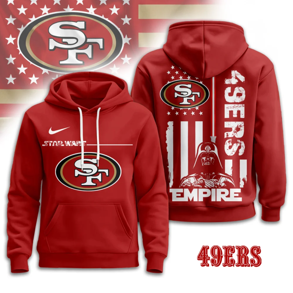 San Francisco 49ers | Premium NFL Starwars Empire Hoodie TD