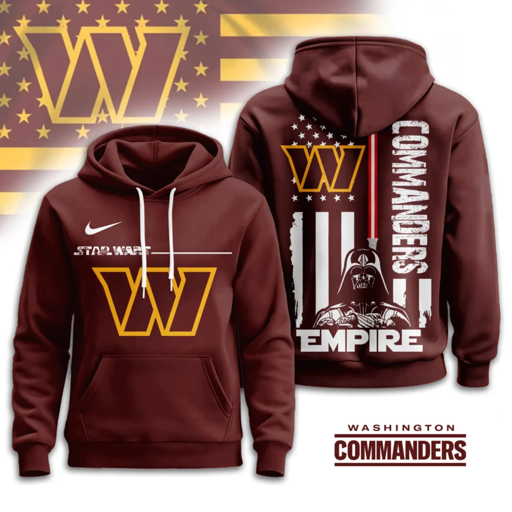 Washington Commanders | Premium NFL Starwars Empire Hoodie TD