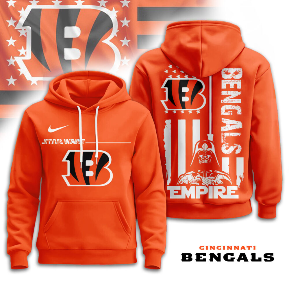 Cincinnati Bengals | Premium NFL Starwars Empire Hoodie TD