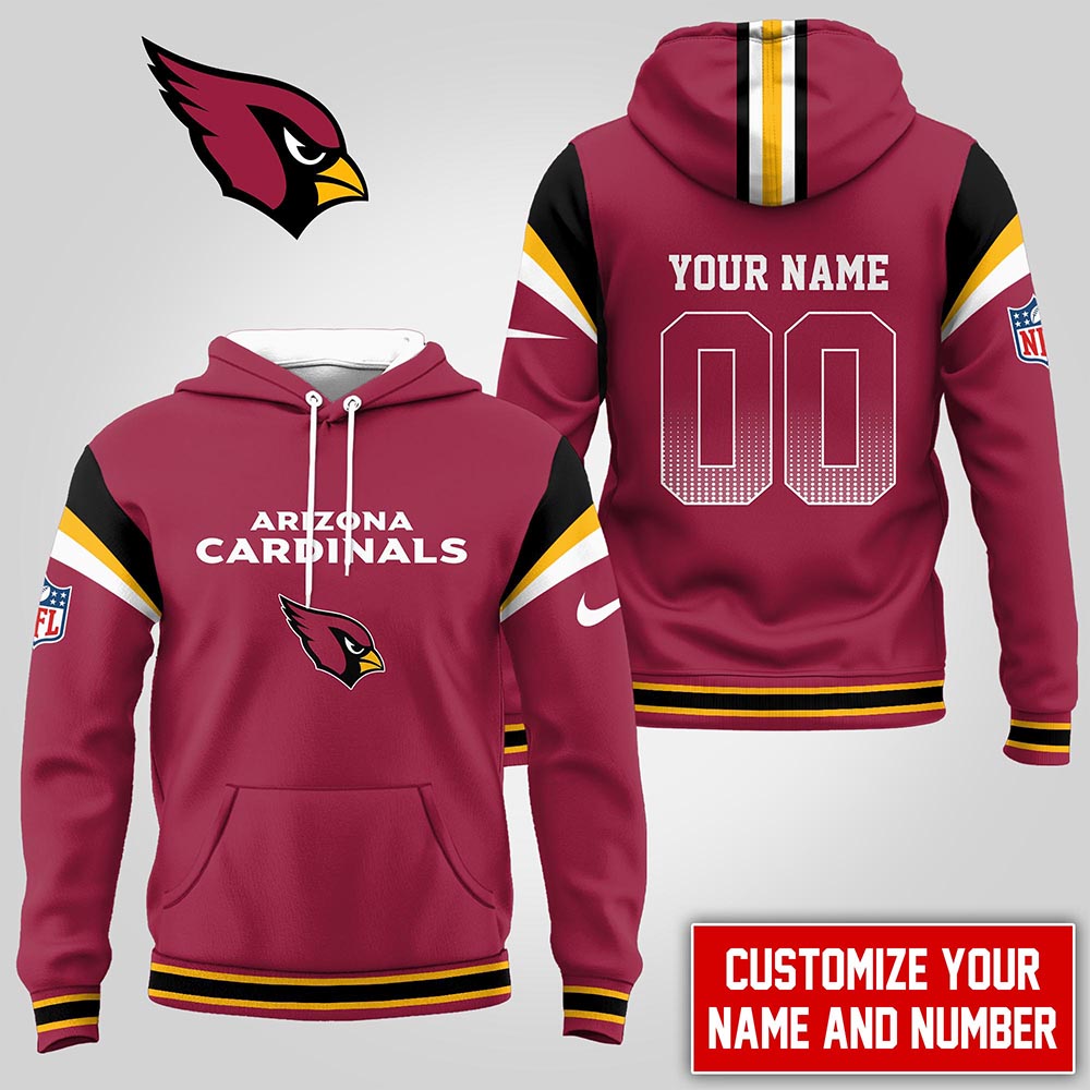 Arizona Cardinals | Premium NFL Customized Hoodie MM