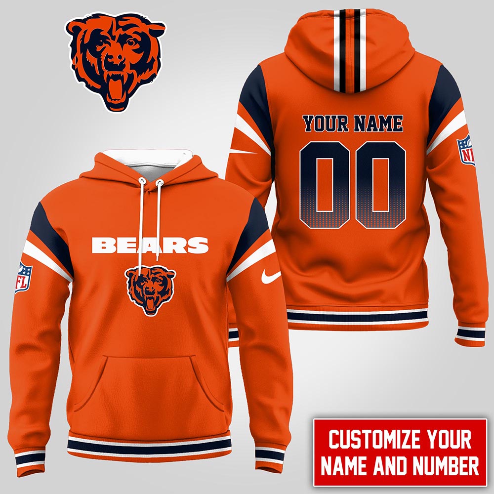 Chicago Bears | Premium NFL Customized Hoodie MM