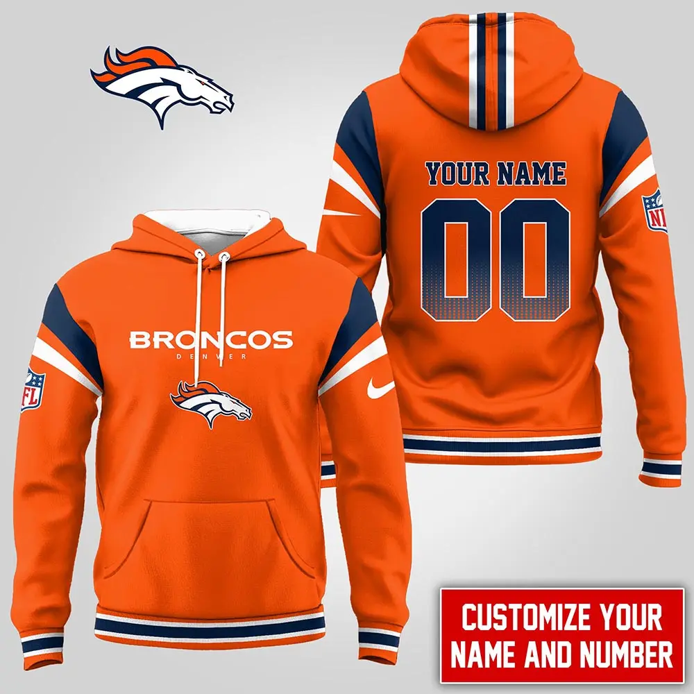 Denver Broncos | Premium NFL Customized Hoodie MM