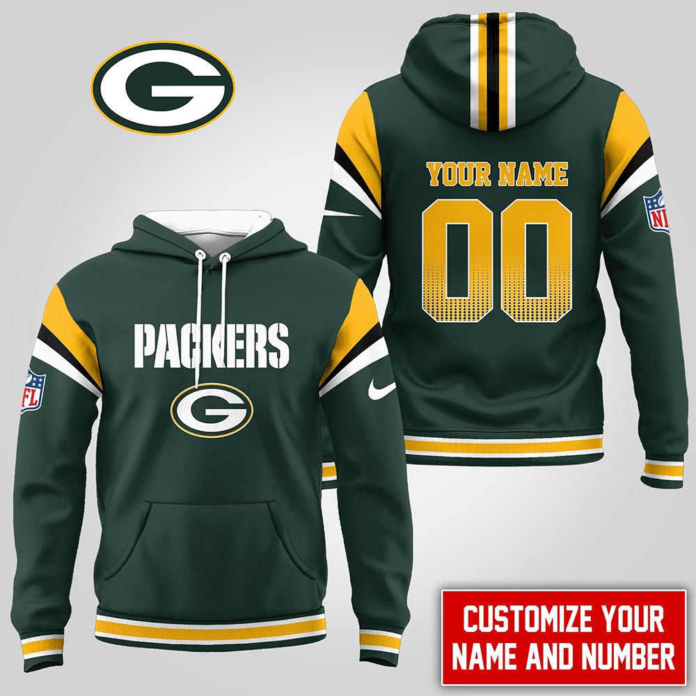 Green Bay Packers | Premium NFL Customized Hoodie MM