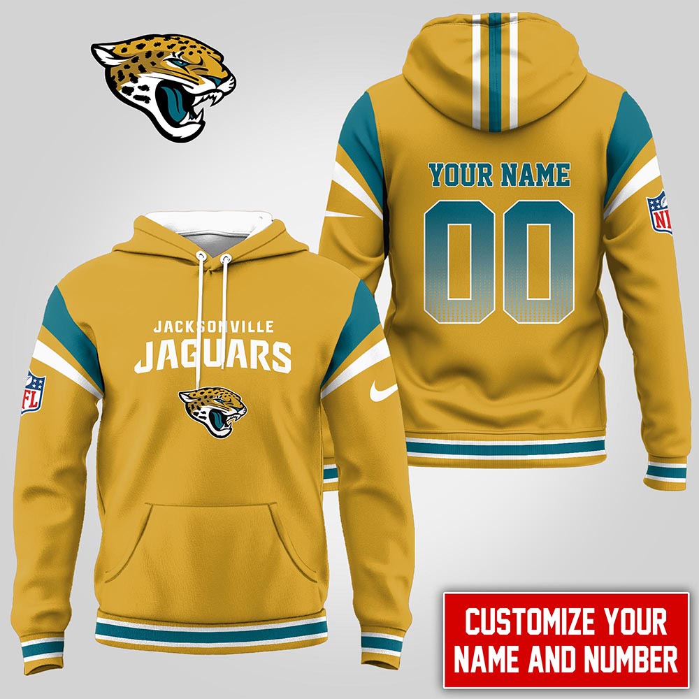 Jacksonville Jaguars | Premium NFL Customized Hoodie MM