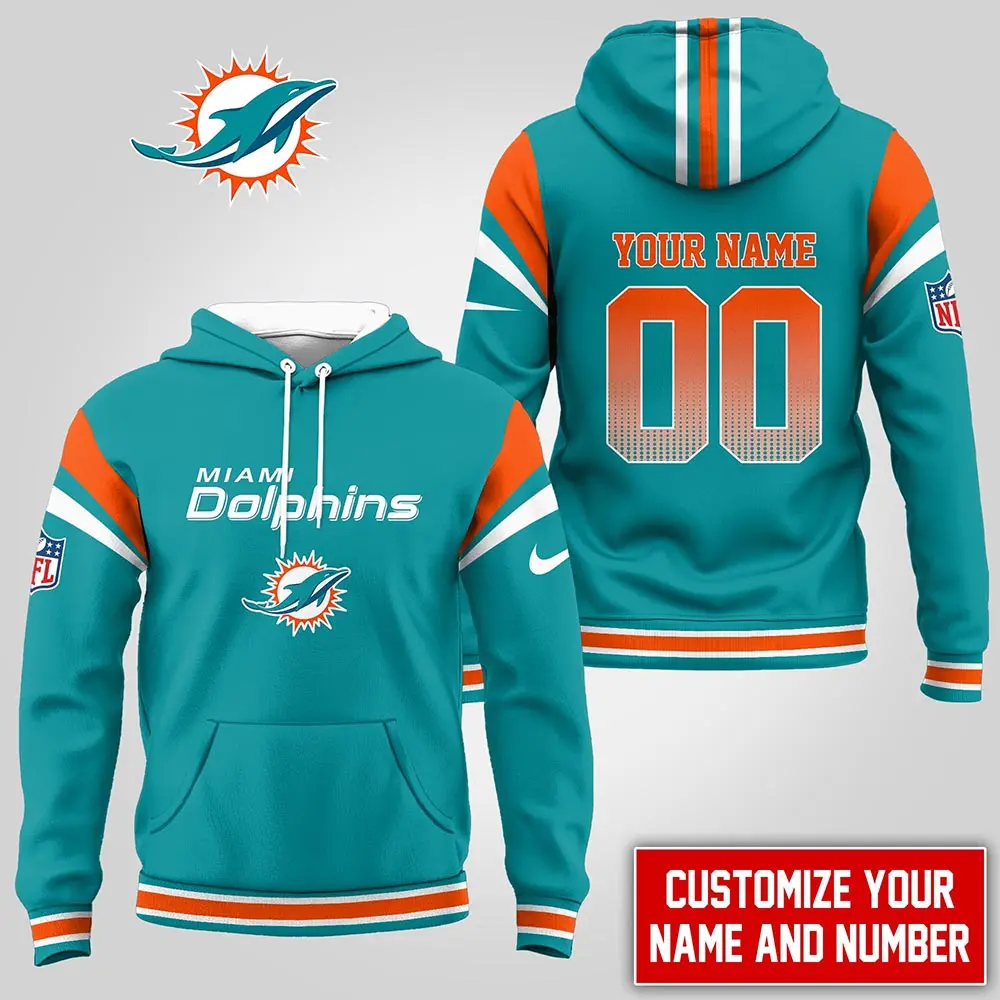 Miami Dolphins | Premium NFL Customized Hoodie MM