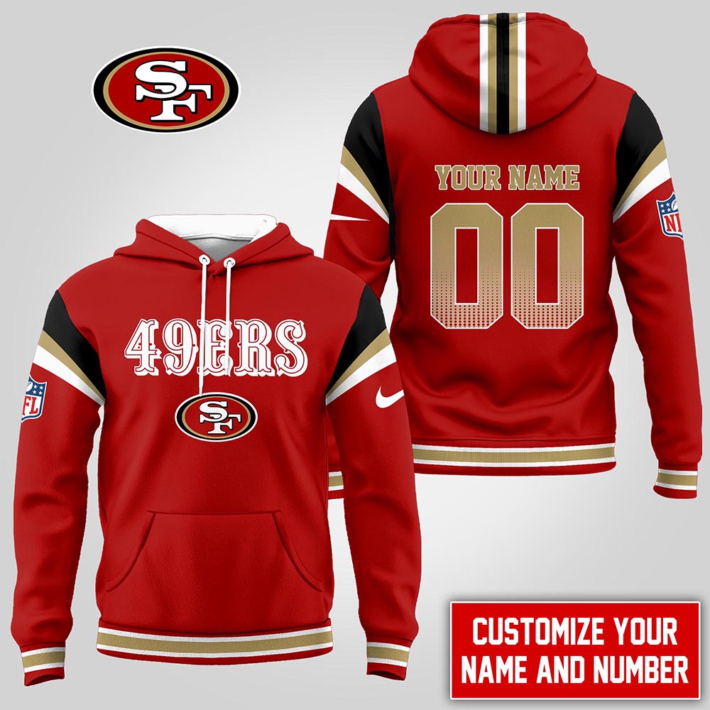 San Francisco 49ers | Premium NFL Customized Hoodie MM