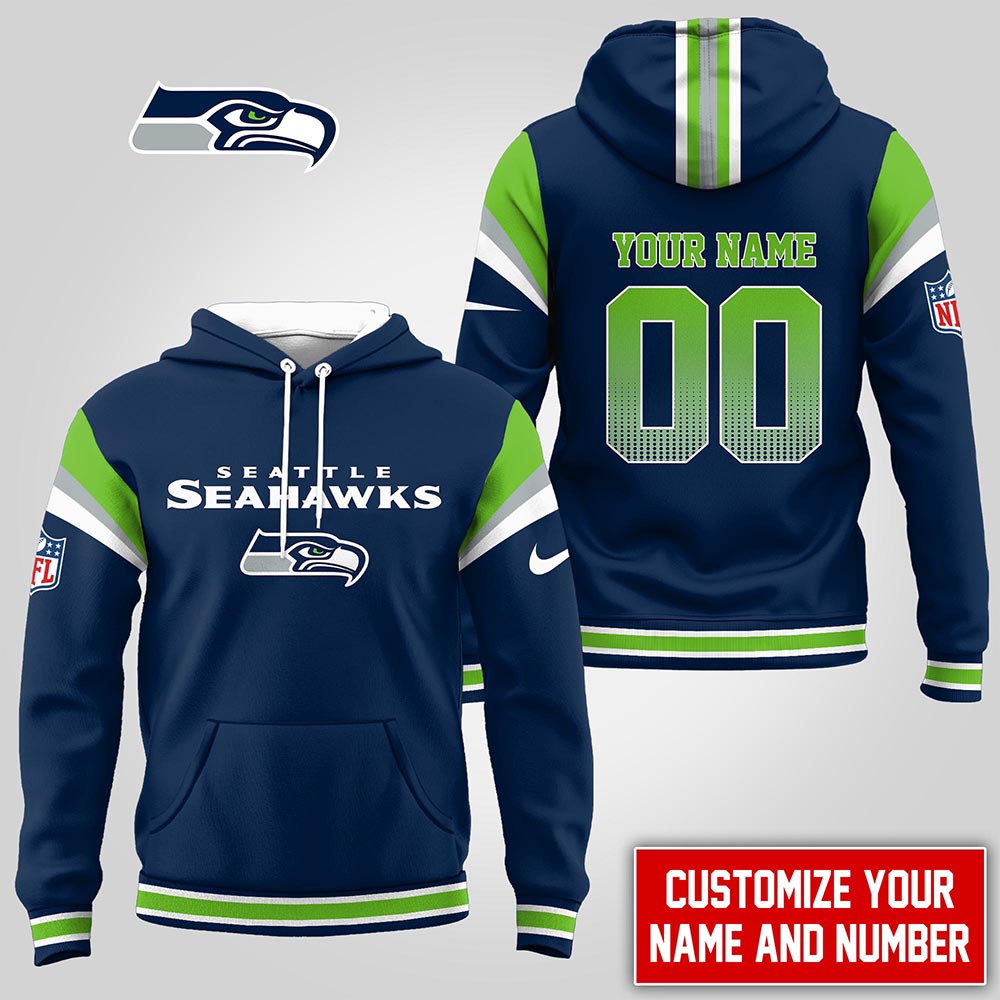 Seattle Seahawks | Premium NFL Customized Hoodie MM