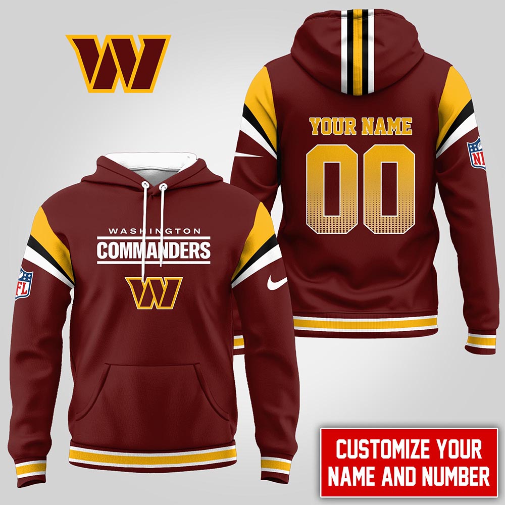 Washington Commanders | Premium NFL Customized Hoodie MM