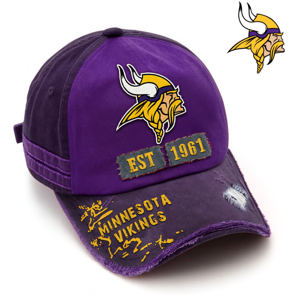 Minnesota Vikings | Premium NFL Legacy Classic Cap TD