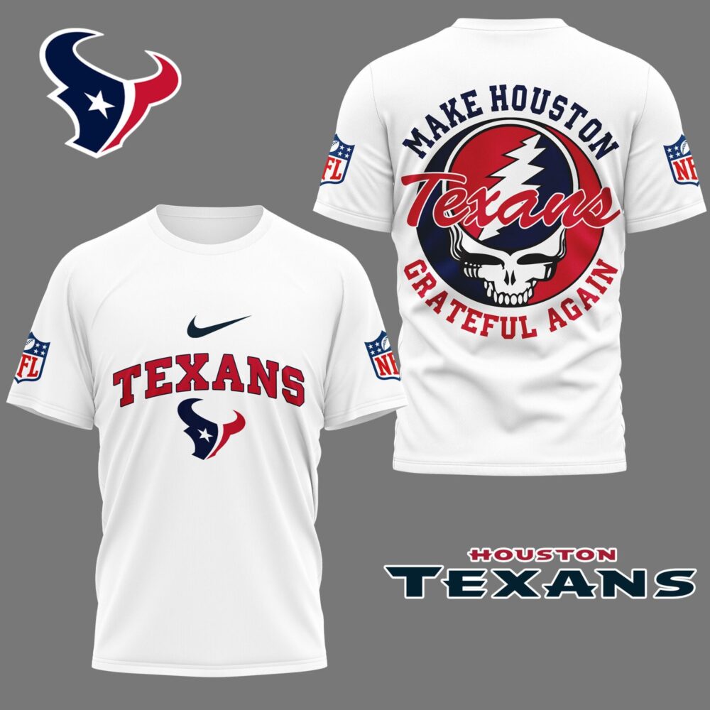 Houston Texans | Premium Grateful Game Day 3D Shirt NY