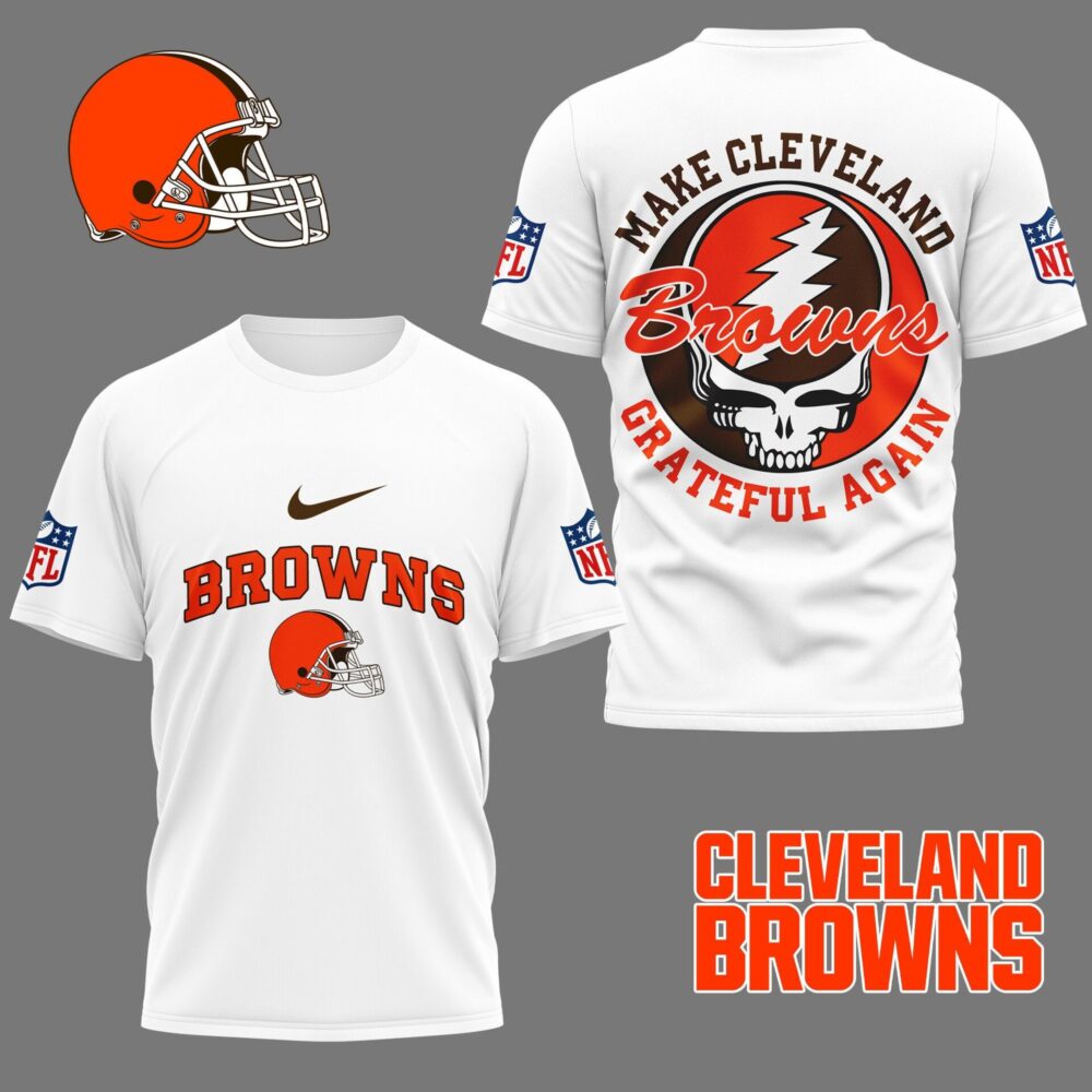 Cleveland Browns | Premium Grateful Game Day 3D Shirt NY