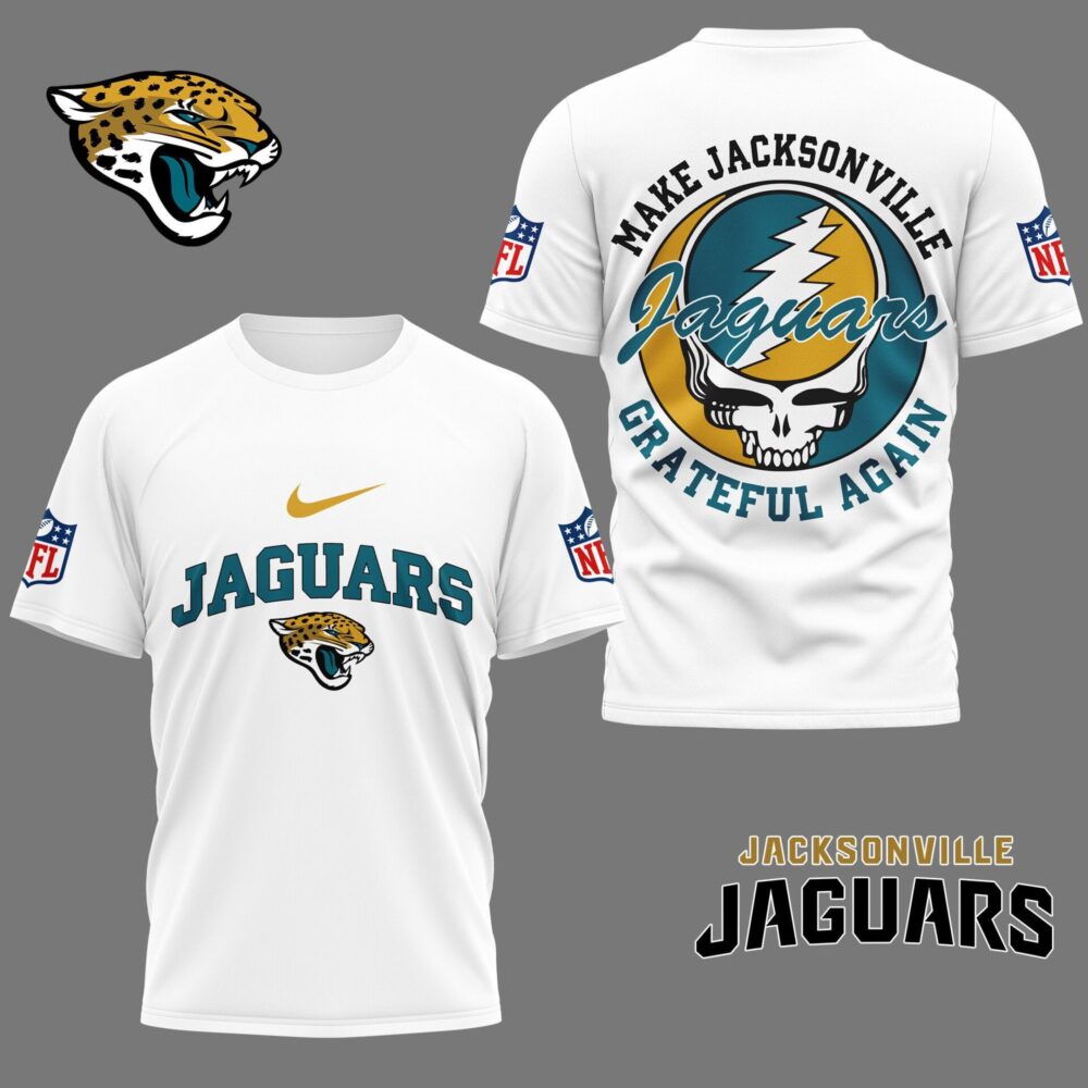 Jacksonville Jaguars | Premium Grateful Game Day 3D Shirt NY