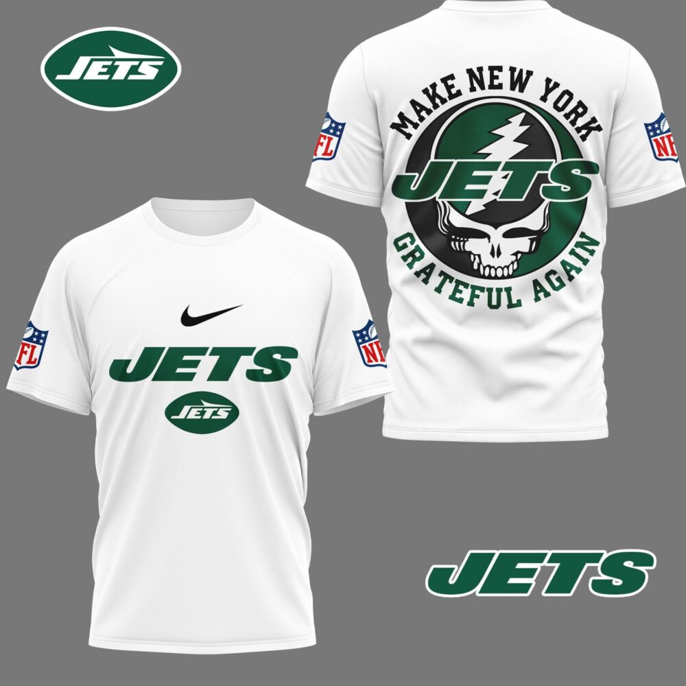 New York Jets | Premium Grateful Game Day 3D Shirt NY