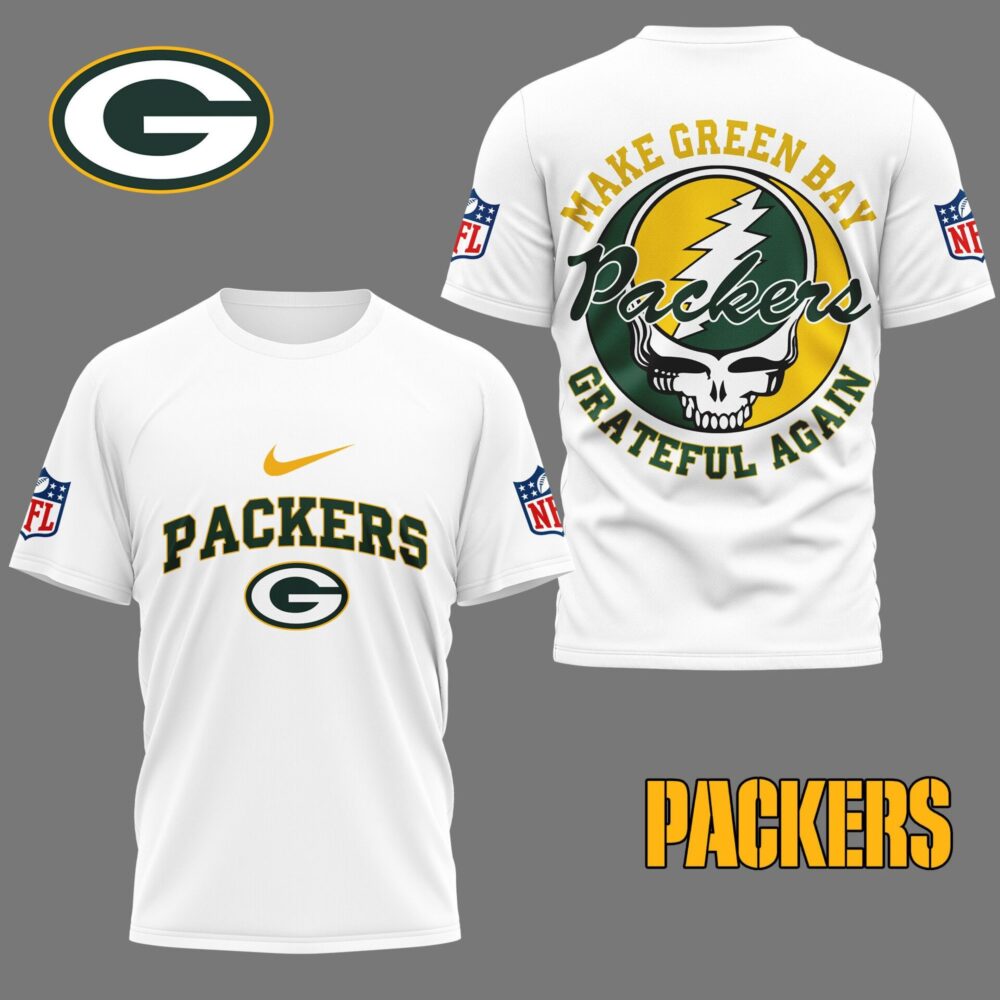Green Bay Packers | Premium Grateful Game Day 3D Shirt NY