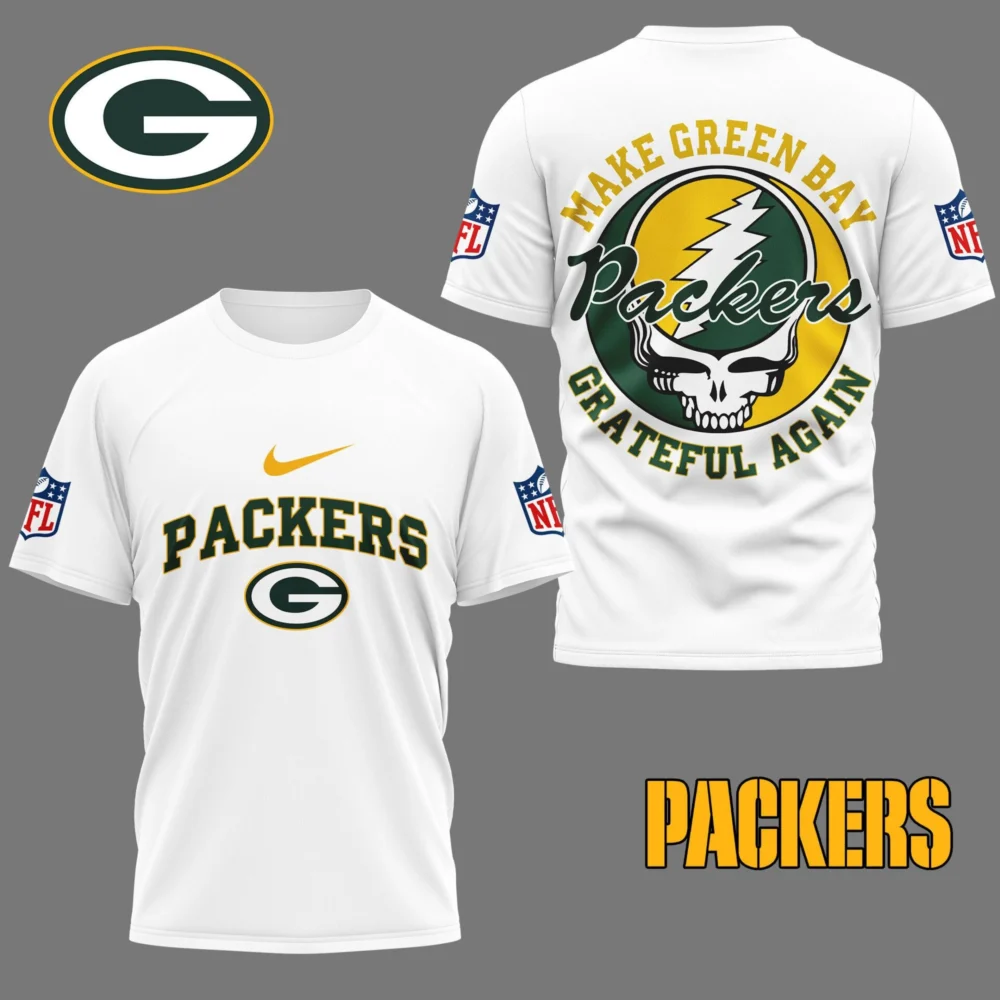 Green Bay Packers | Premium Grateful Game Day 3D Shirt NY