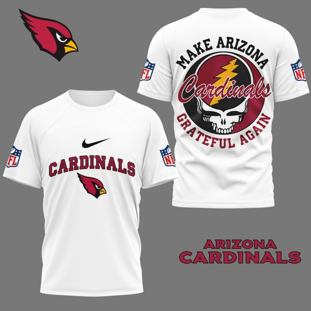 Arizona Cardinals | Premium Grateful Game Day 3D Shirt NY
