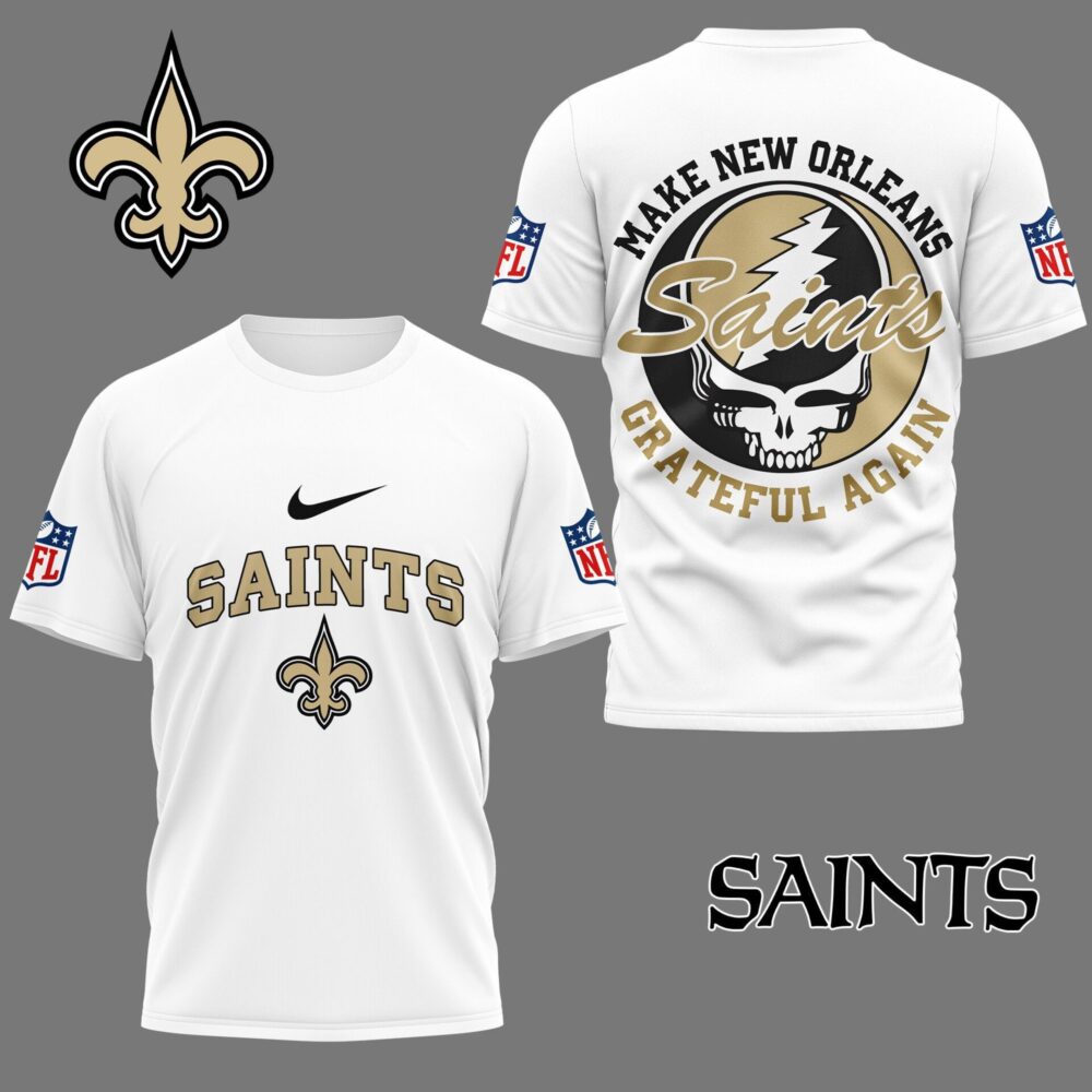 New Orleans Saints | Premium Grateful Game Day 3D Shirt NY