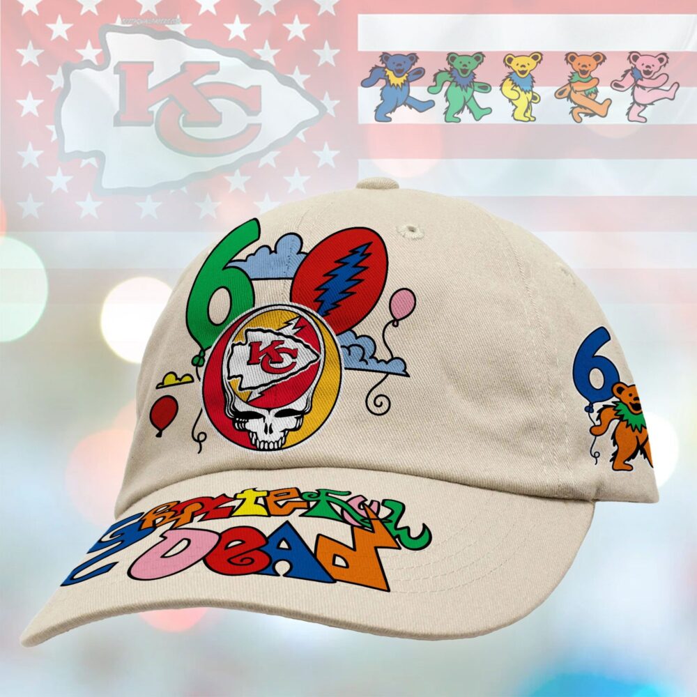 Kansas City Chiefs | Premium NFL Dancing Bear 60th Anniversary Classic Cap TD
