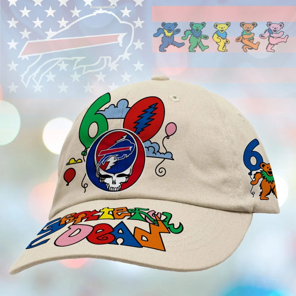 Buffalo Bills | Premium NFL Dancing Bear 60th Anniversary Classic Cap TD
