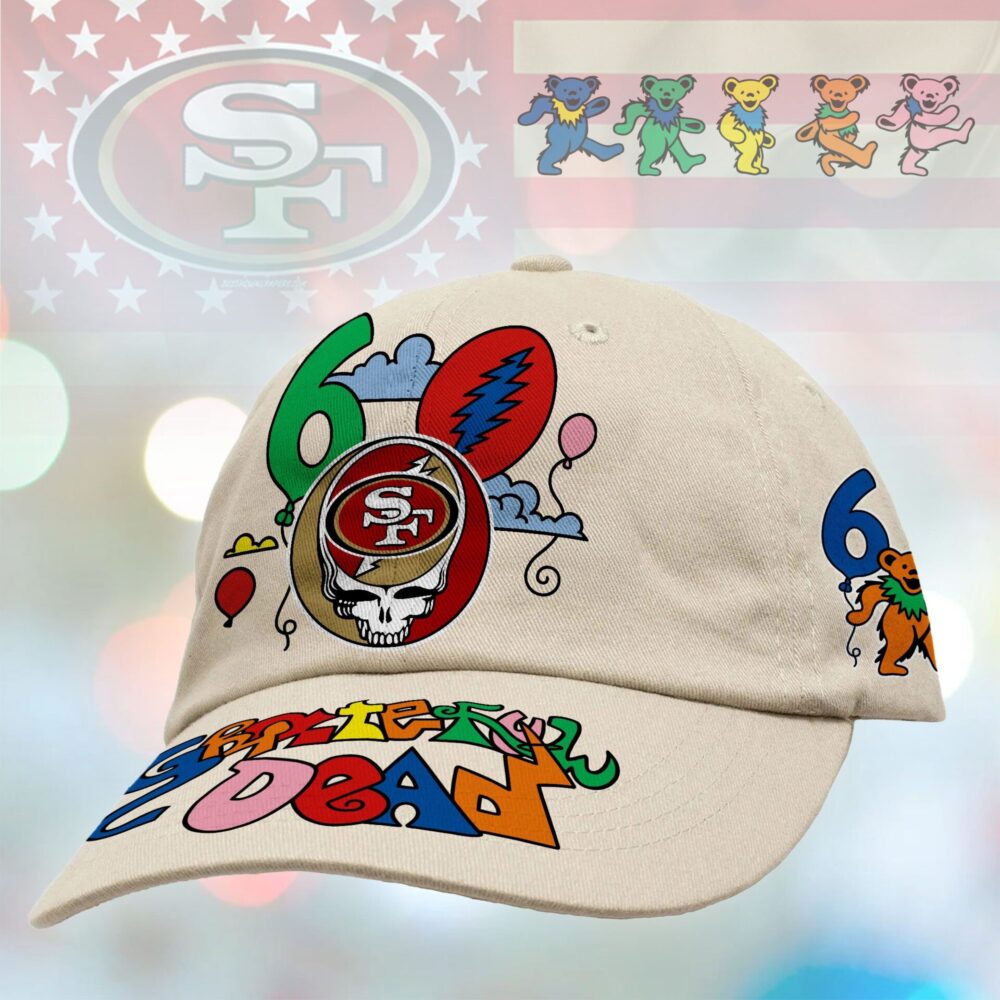 San Francisco 49ers | Premium NFL Dancing Bear 60th Anniversary Classic Cap TD