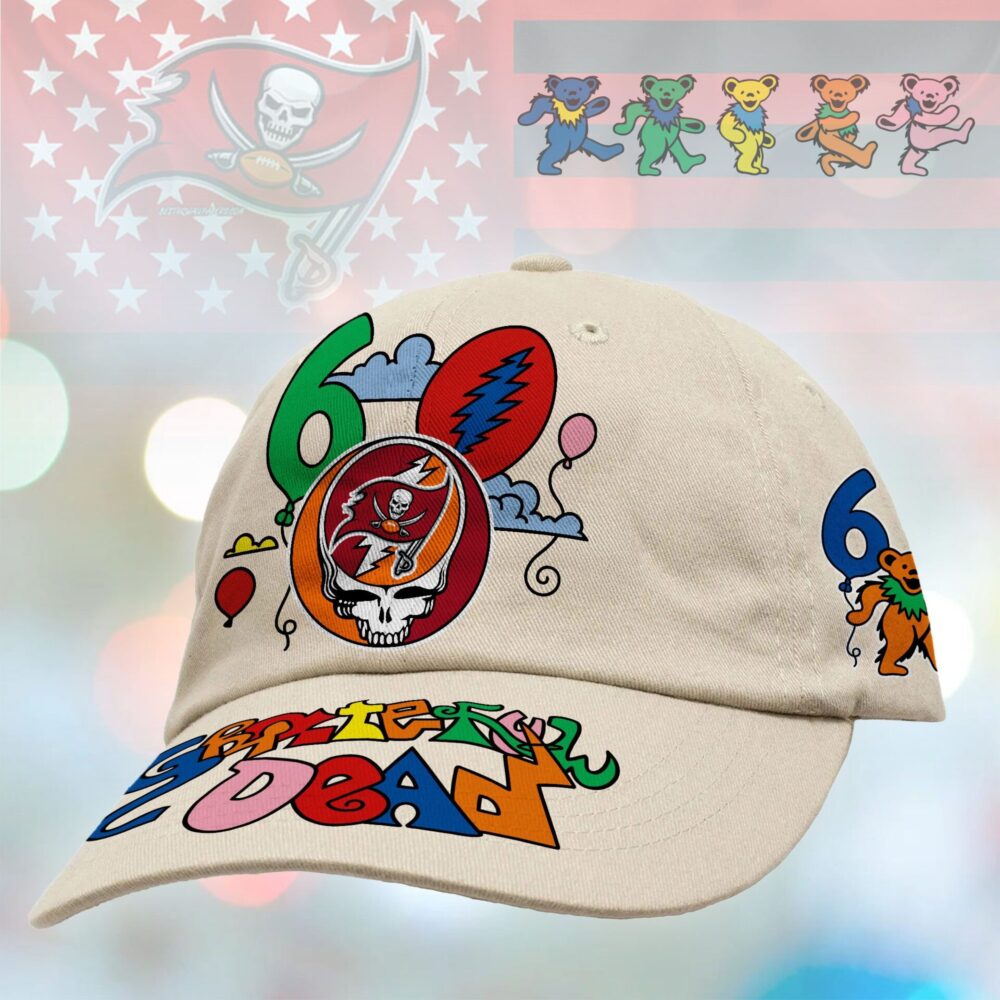 Tampa Bay Buccaneers | Premium NFL Dancing Bear 60th Anniversary Classic Cap TD
