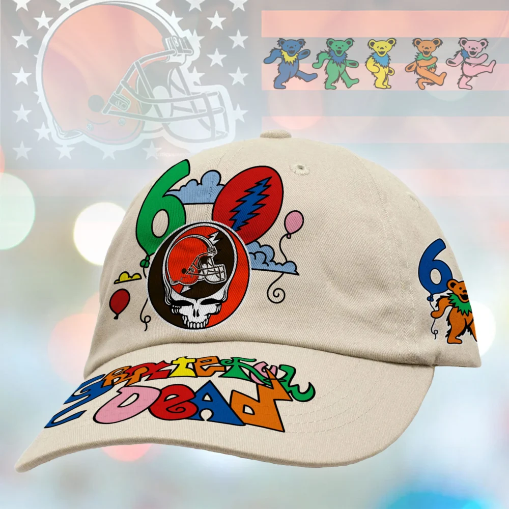 Cleveland Browns | Premium NFL Dancing Bear 60th Anniversary Classic Cap TD