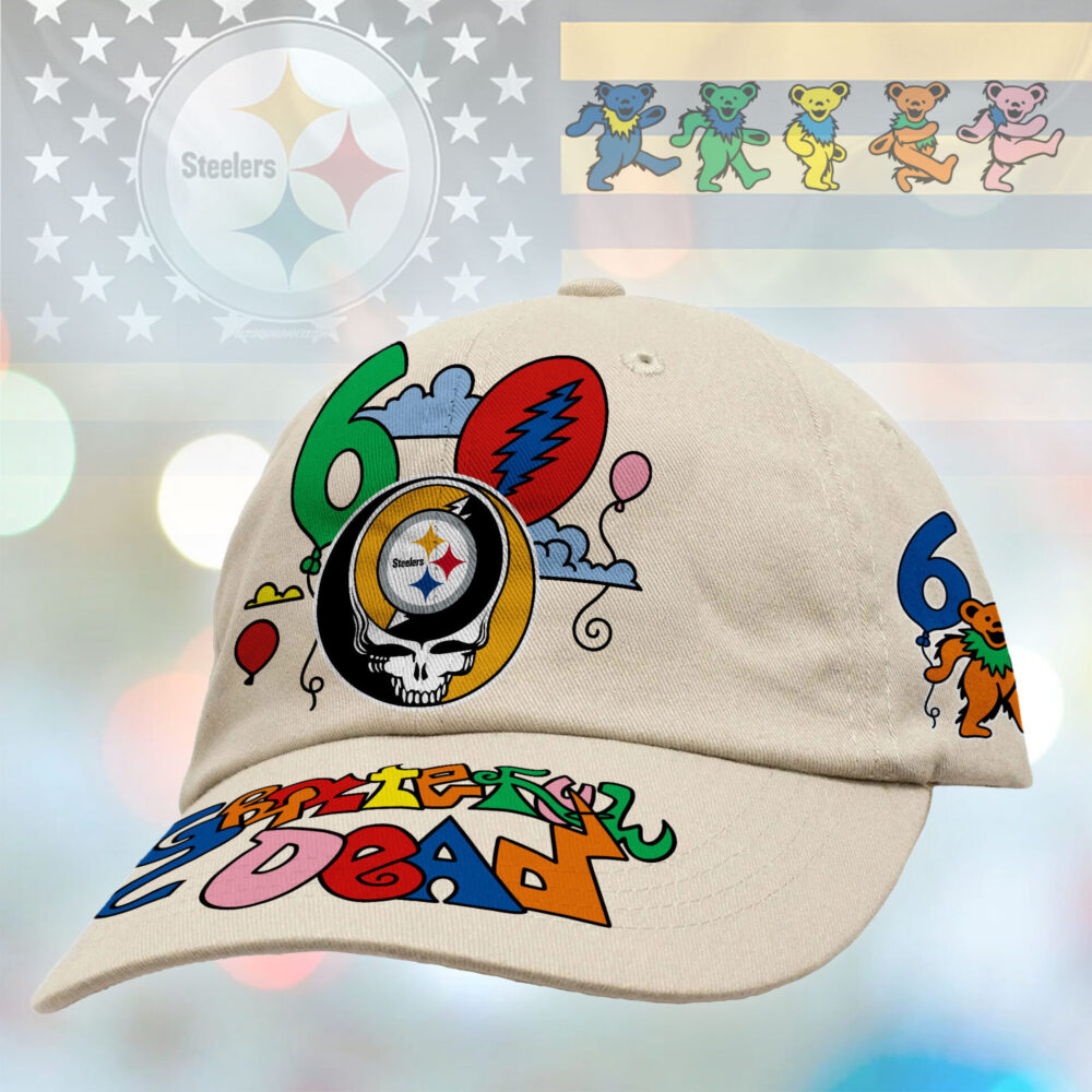 Pittsburgh Steelers | Premium NFL Dancing Bear 60th Anniversary Classic Cap TD