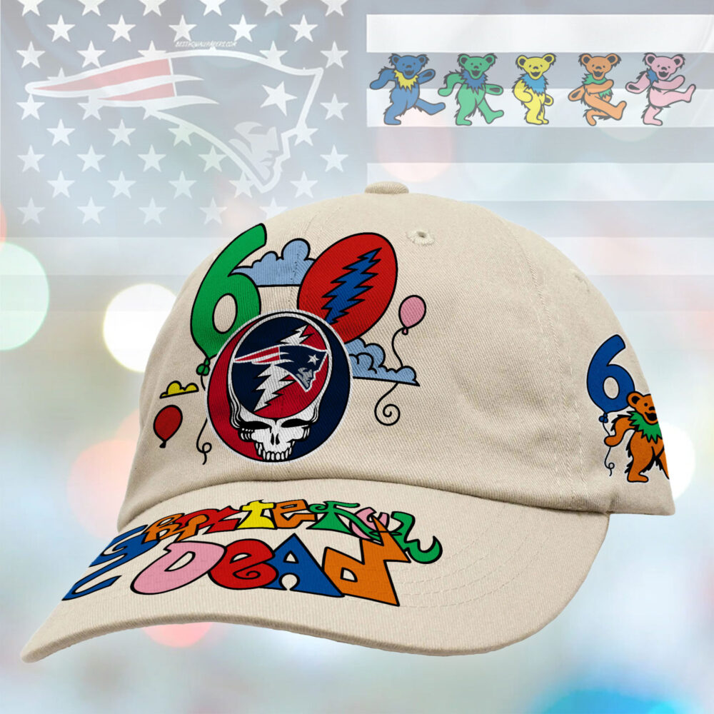 New England Patriots | Premium NFL Dancing Bear 60th Anniversary Classic Cap TD