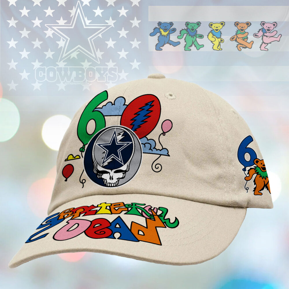Dallas Cowboys | Premium NFL Dancing Bear 60th Anniversary Classic Cap TD