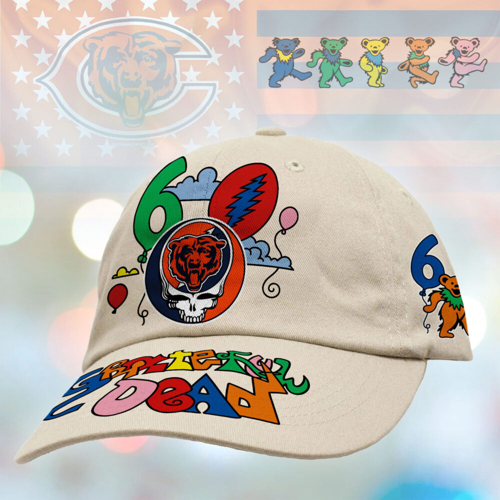 Chicago Bears | Premium NFL Dancing Bear 60th Anniversary Classic Cap TD