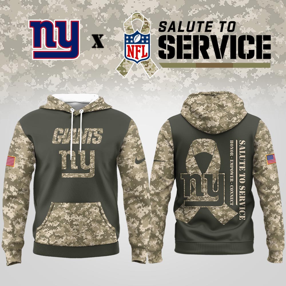 New York Giants | Premium NFL Salute to Service Hoodie MM