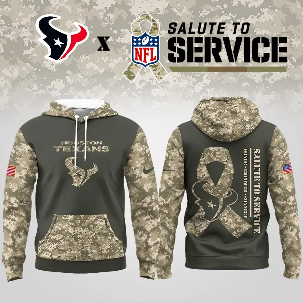 Houston Texans | Premium NFL Salute to Service Hoodie MM