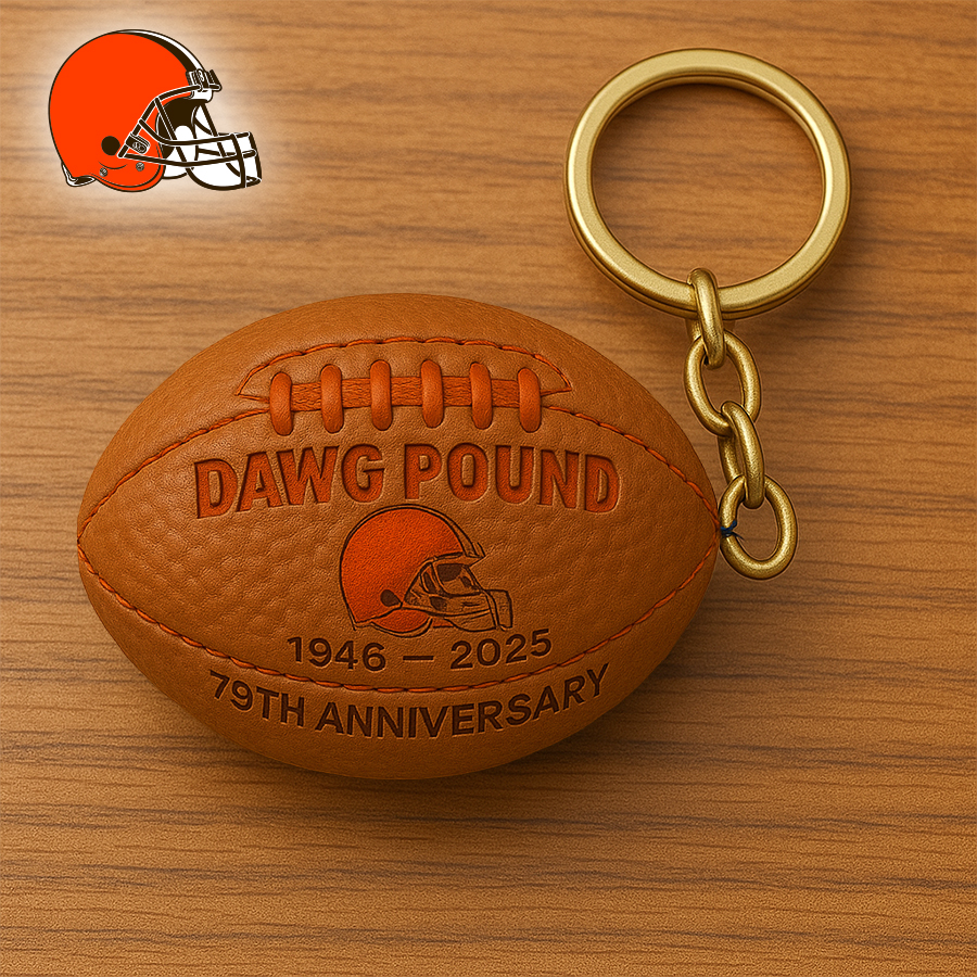 Cleveland Browns | Premium NFL Anniversary Keychain