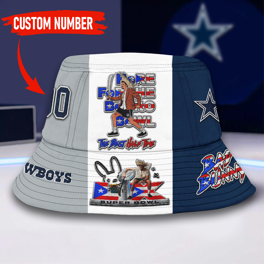 Dallas Cowboys | Premium NFL Super Bowl Halftime Show Bucket Hat NY
