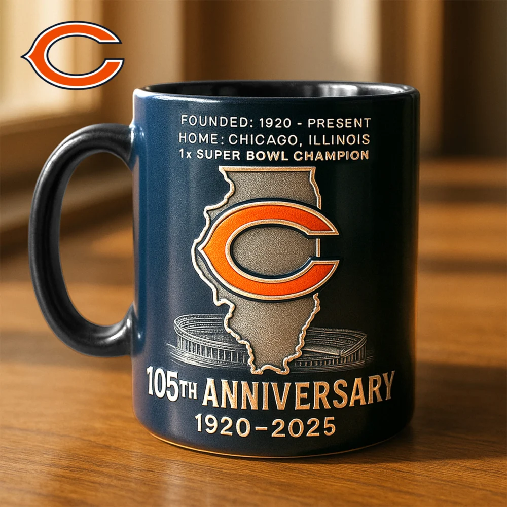 Chicago Bears | Premium NFL The Anniversary Mug TD