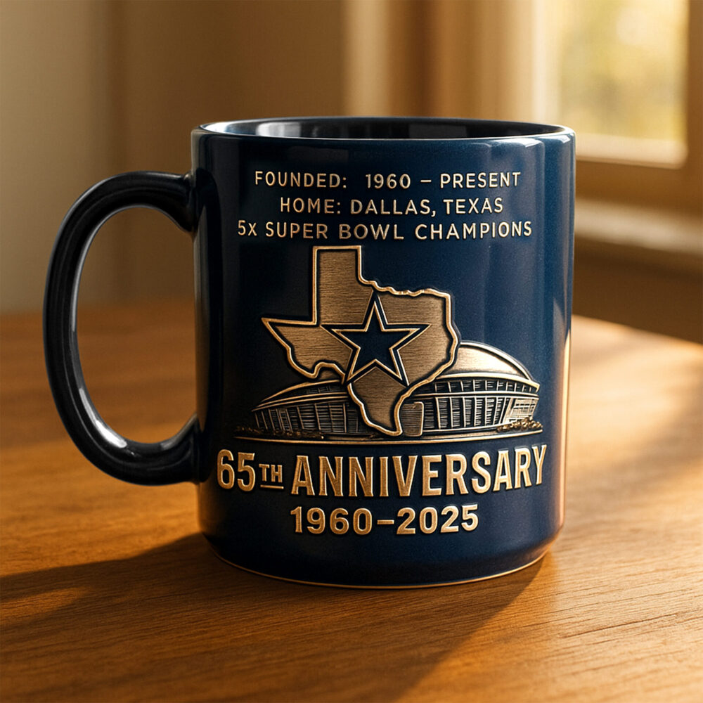 Dallas Cowboys | Premium NFL The Anniversary Mug TD