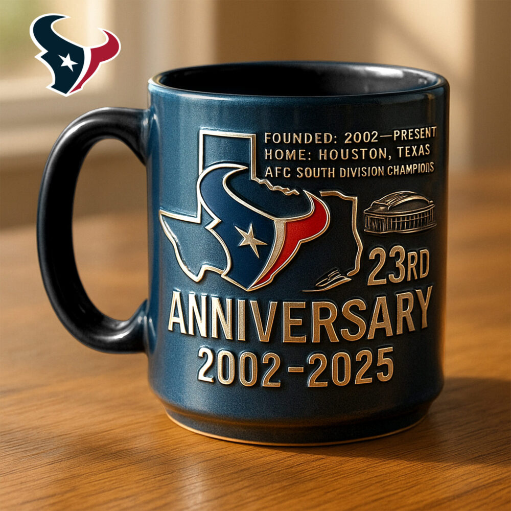 Houston Texans | Premium NFL The Anniversary Mug TD