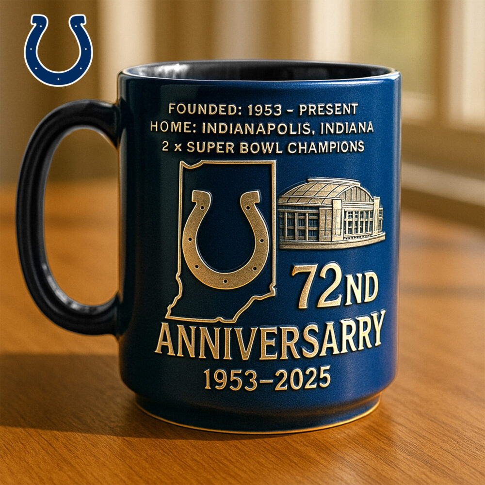 Indianapolis Colts | Premium NFL The Anniversary Mug TD